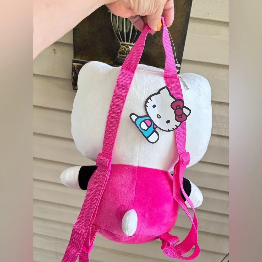 Hello Kitty plush backpack NWT